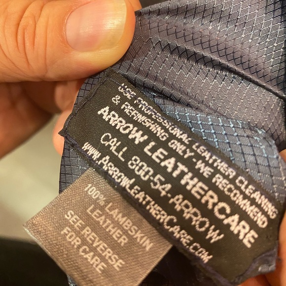 Johnston & Murphy 100% lambskin leather jacket - Picture 6 of 16